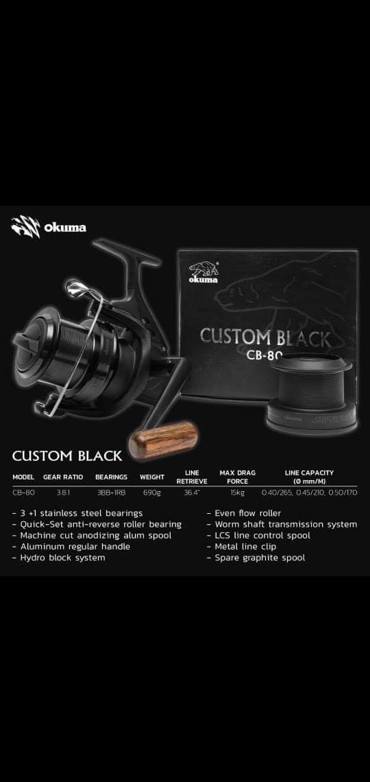 Okuma Custom Black CB-60
